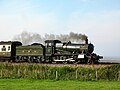 The unique 9351 approaching Blue Anchor
